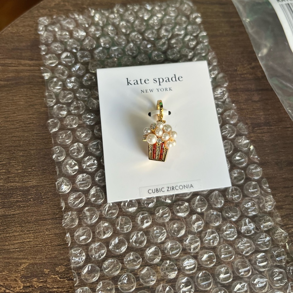 NEW Kate Spade One In A Million Popcorn Charm - Picture 8 of 10